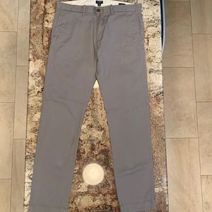 Gray Slim JCrew pants
